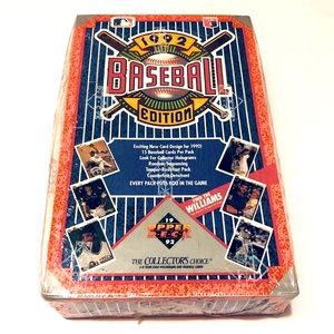 1992 Upper Deck Baseball Collector’s Choice Box